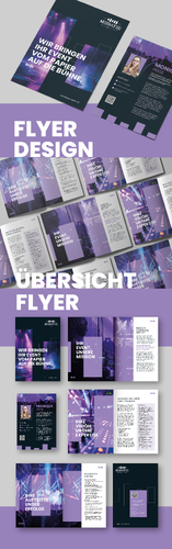  Flyer für Veranstaltungstechnik-Unternehmen