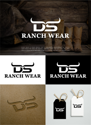  Logo für Fashion-Marke für Western-/Ranch-Outfits